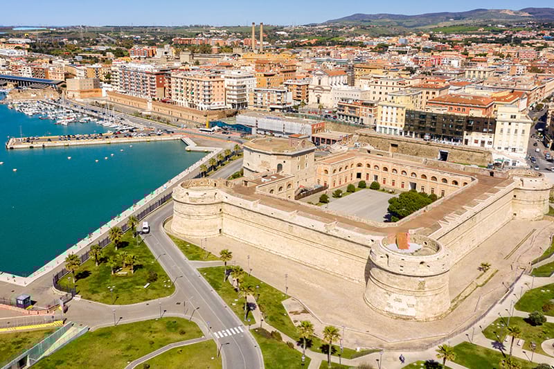 Vista Civitavecchia zona porto