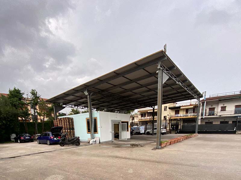 King Parking - Aeroporto Napoli Tettoia King Parking - Aeroporto Napoli