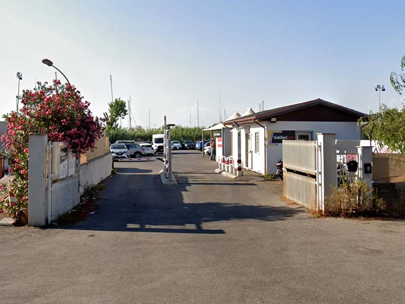 ParkingMyCar Fiumicino ingresso ParkingMyCar Fiumicino