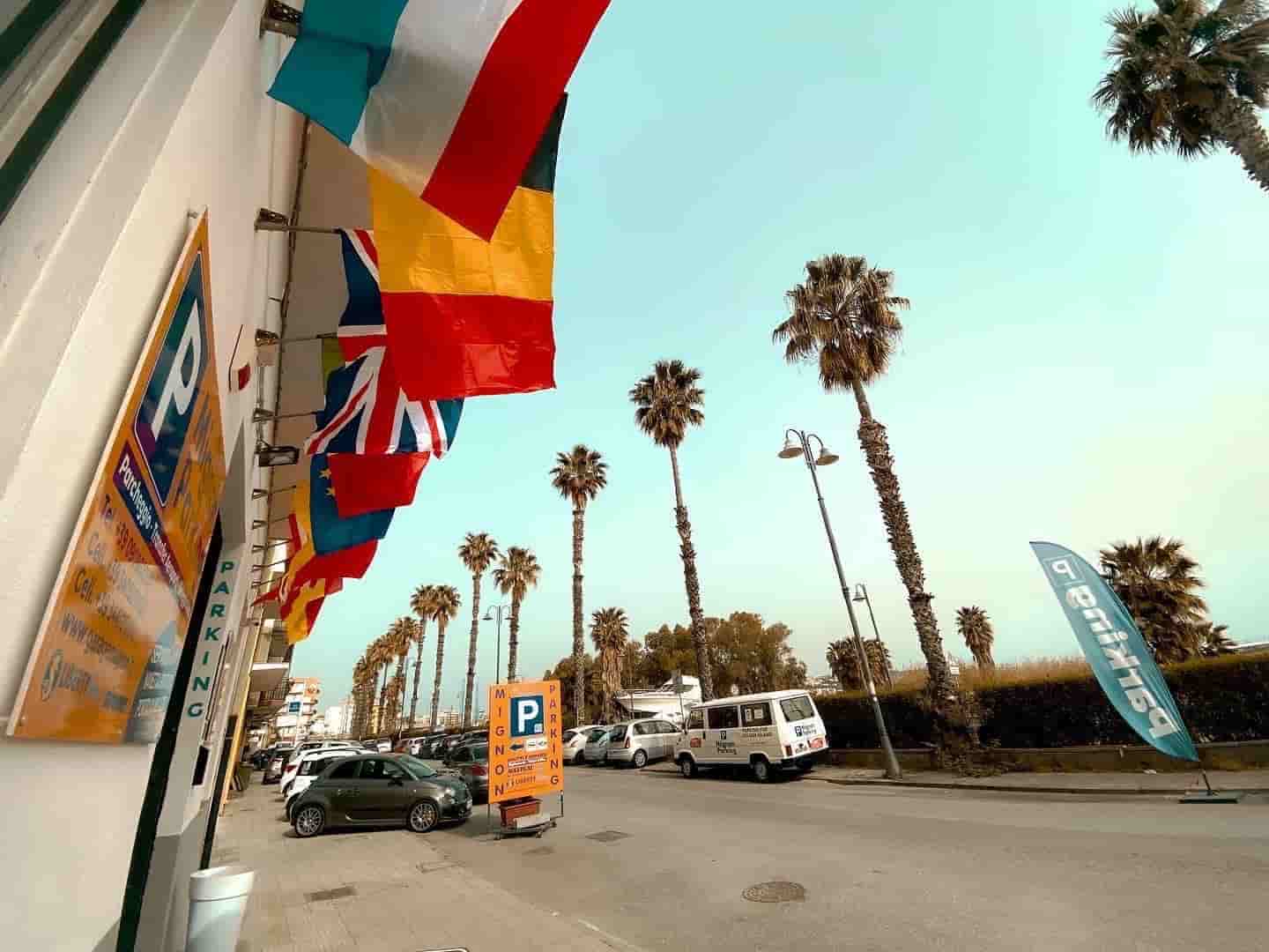 Mignon Parking - Porto Milazzo Via di accesso Mignon Parking - Porto Milazzo