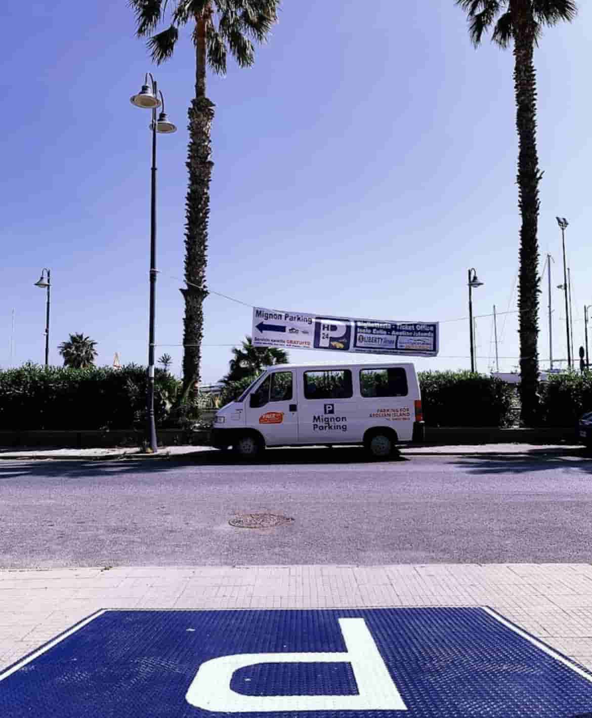 Mignon Parking - Porto Milazzo Navetta gratuita Mignon Parking - Porto Milazzo